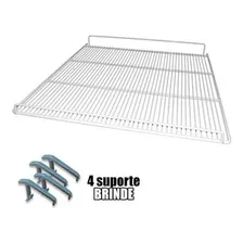 Grade Prateleira Metalfrio Vn50, Vb55 54 X 55 + 4 Suportes Foto mini 3