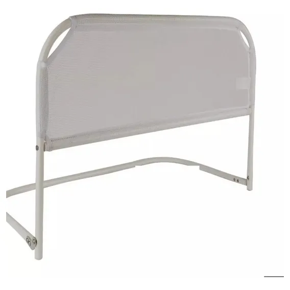 Grade Proteção De Cama Box Para Criança Ou Idoso - Dobrável Cor Branco Branco Foto 1