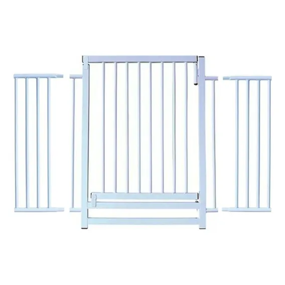 Grade Reforçada + Extensores 20 Cm Proteção Animais Crianças Cor Branco Foto 1
