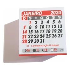 Grafiara 100 mini calendário geladeira mas 5 mantas magnética adesivada Foto mini 2