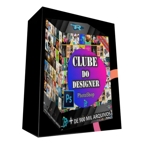 Gráfica Design Brasil Pack Clube Do Designer +900 Mil Artes Photoshop Atualizado Foto 1