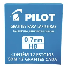 Grafite 07 Hb Pilot 12 Minas Caixa Com 12 Estojos Foto mini  2