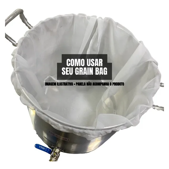 Grain Bag Para Cerveja Artesanal(biab) 32l Foto 1