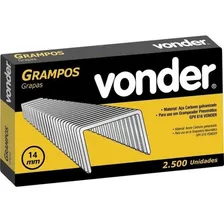 Grampo 14mm Para Grampeador Pneumático Gpv 616 Vonder Foto mini 1