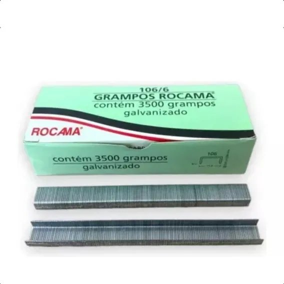 Grampo 6mm 106-6 Rocama 3500 Grampos Foto 1