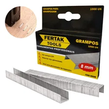 Grampo 8mm Tapeceiro Grampeador De Pressão Tipo 53 - 1000 Un Foto  mini 1
