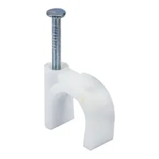 Grampo Fixa Fio 14mm Prego Com 100 Peças Beltools Foto mini 2