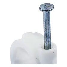 Grampo Fixa Fio 8mm Prego Com 100 Peças Beltools Foto mini 4