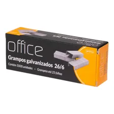 Grampo Galvanizado 26/6 - Office - Caixa Com 5000 Unidades Foto mini  2