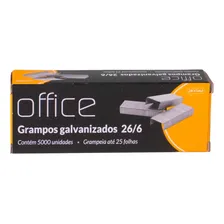 Grampo Galvanizado 26/6 - Office - Caixa Com 5000 Unidades Foto  mini 1