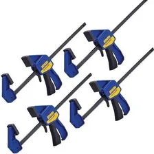Grampo Sargento Aperto Rapido 15cm Expansor 63kg Irwin 5 Pç Foto mini 2