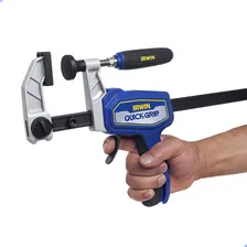 Grampo Sargento Marceneiro Hibrido Quick Grip 30cm Irwin Foto mini 2