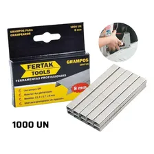 Grampos 8 Mm P/ Grampeador Tapeceiro 1000 Peças Fertak Foto mini 1