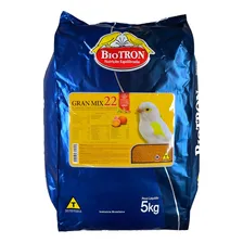 Gran Mix 22 - 5kg - Ração Extrusada Para Canários Biotron Foto mini 4