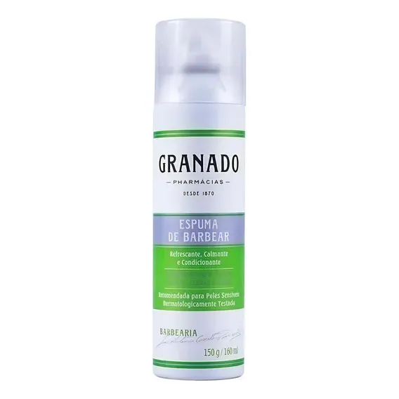 Granado Espuma De Barbear Barbearia 150g Foto 1