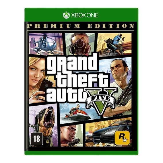 Grand Theft Auto V Premium Online Edition Xbox One Física Foto 1