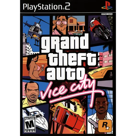 Grand Theft Auto Vice City Gta Ps2 Físico Foto 1