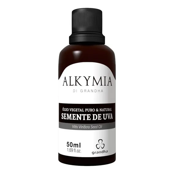 Grandha Alkymia Óleo Vegetal Semente De Uva 100% Puro 50ml Foto 1
