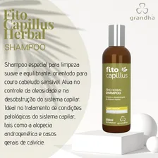 Grandha Fito Capillus Fine Herbal Shampoo 250ml Fitoterapia Foto mini 2