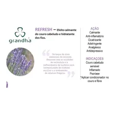 Grandha Refresh Flores E Vegetais Leave-on 120g Cab Oleosos Foto mini 2