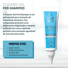Grandha Urbano Spa Blue Pré-shampoo Cleaner Gel 120g Caspas Foto mini 3