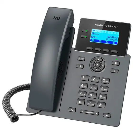 Grandstream Grp2602p - Telefone Ip 2 Contas Sip Poe S/fonte Foto 1