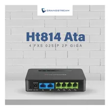Grandstream Ht814 Gateway Anal贸gico 4 Portas Fxs Gigabit Foto mini 3
