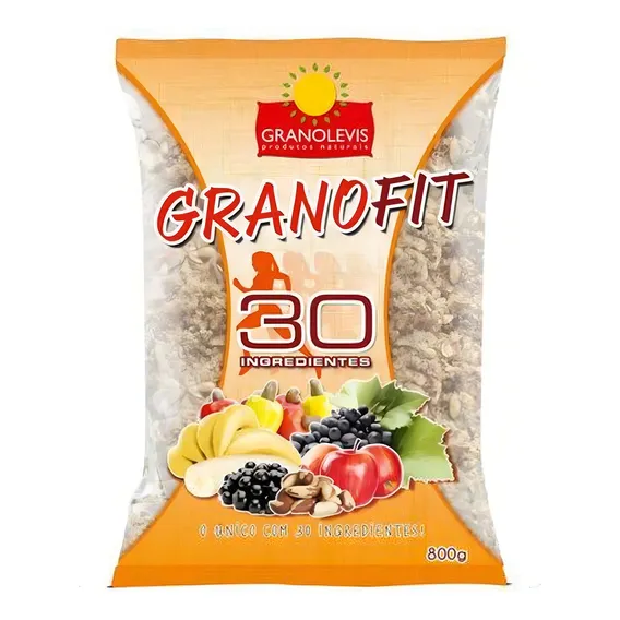 Granola Granofit 30 Ingredientes 800g Granolevis Foto 1