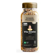 Granola Premium Castanhas Frutas Pote 410gr Tia S么nia Foto mini 1