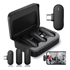 Gravações Sem Fio Com Microfone Lapela Tipo-c Foto mini 1