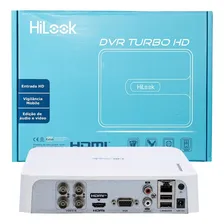 Gravador de Vídeo Dvr Para 4 Cameras Dvr-104g-m1 Gravação Cameras Segurança 4mp H265+ 4 Canais 127/220v Hikvision Foto mini 4