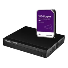 Gravador Dvr Intelbras 16ch Mhdx 1316 Hd 4 Tb Wd Purple Foto  mini 1