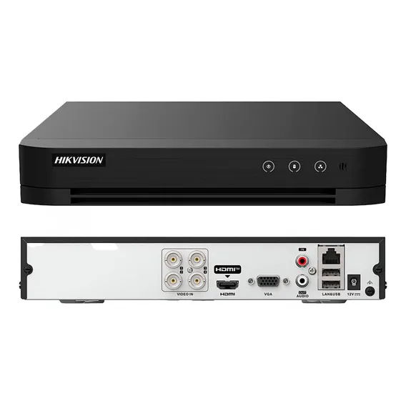 Gravador Dvr Stand Alone 4 Canais Ids-7204hghi-m1 Hikvision Foto 1
