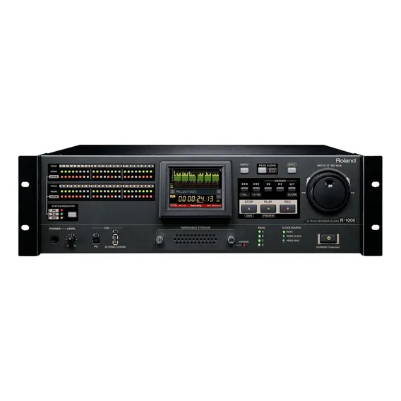 Gravador E Reprodutor De Áudio Roland R-1000 48 Pistas Foto 1