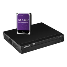 Gravador Nvr Intelbras Nvd 1408 4k C/ Hd 1tb Wd Purple Foto mini 1