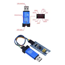 Gravador / Programador St-link V2 Stm8 Stm32 Mcu Blutu Foto mini 4
