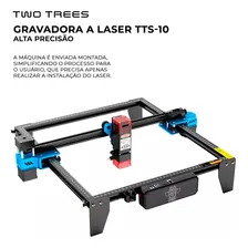 Gravadora Laser 10w + Rolo Rotativo Maquina Para Gravar A Laser Em Metal Laser Corte Cnc 80w 30x30cm Impressora 110v/220v Twotrees Foto mini 3