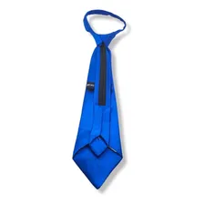 Gravata Cetim Azul Royal Com N贸 Infantil Para Casamentos Foto mini 3