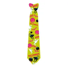 Gravata Halloween Neon - Kit 12 Unidades Cor Preto Foto mini  2