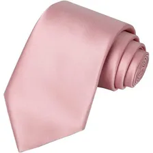 Gravata Rose Adulto Slim Fit Adulto Padrinhos Casamento Cor Rosa-claro Foto mini 1