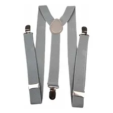 Gravata Slim Ou Semi-slim Na Cor Cinza Claro Cor Prata Lisa Foto mini 3