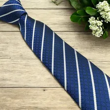 Gravatas Masculinas Slim Premium Luxo Diferenciadas Cor H22 Azul Royal Foto mini 4