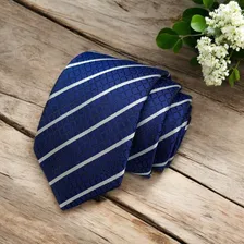 Gravatas Masculinas Slim Premium Luxo Diferenciadas Cor H22 Azul Royal Foto mini 1
