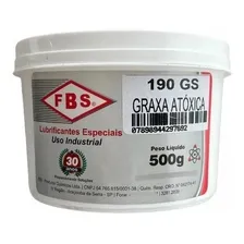 Graxa atóxica alimentÃcia 190GS 500G Fbs Foto mini 1