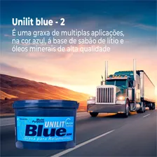 Graxa Automotiva Azul Rolamentos Unilit Blue 500g Ingrax Foto mini 3
