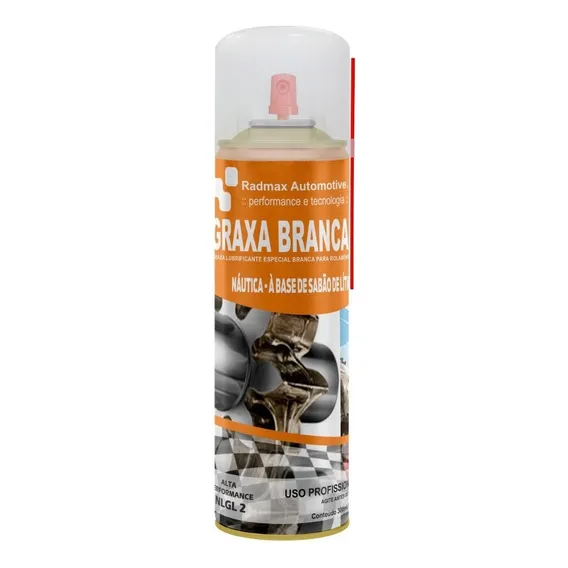 Graxa Branca À Base De Sabão De Lítio 300ml Foto 1