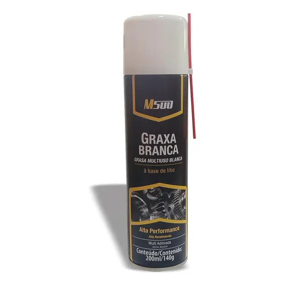 Graxa Branca - Em Spray - Multiuso - 200ml Foto 1