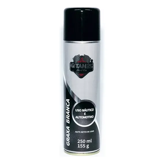 Graxa Branca Spray Gitanes 250ml Foto 1
