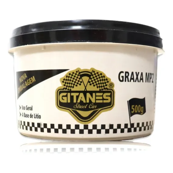 Graxa Mp2 Lítio Para Rolamentos E Uso Geral 500g Gitanes Foto 1