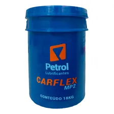 Graxa Rolamento Petrol Carflex Mp2 Azul 18kg Foto mini 1